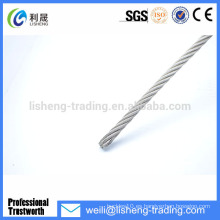 6 * 7 + FC Cable de acero galvanizado de alta tensión de alambre
